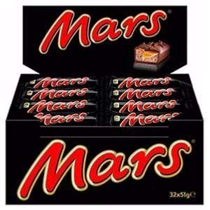 MARS Pack de barres chocolatées - 32x 51 g von Mars