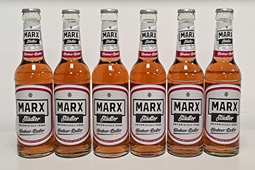 MARX Städter Himbeer-Radler Einzelflasche (6x) inkl. 6x Pfand (0,48) von MARX Städter