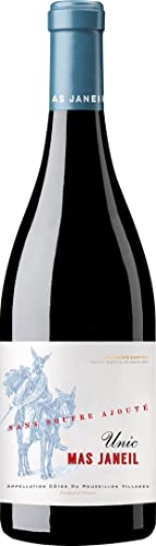 Mas Janeil Unic sans soufre ajouté, Côtes du Roussillon AOP Rotwein Frankreich trocken (6 x 0.75 l) von Mas Janeil