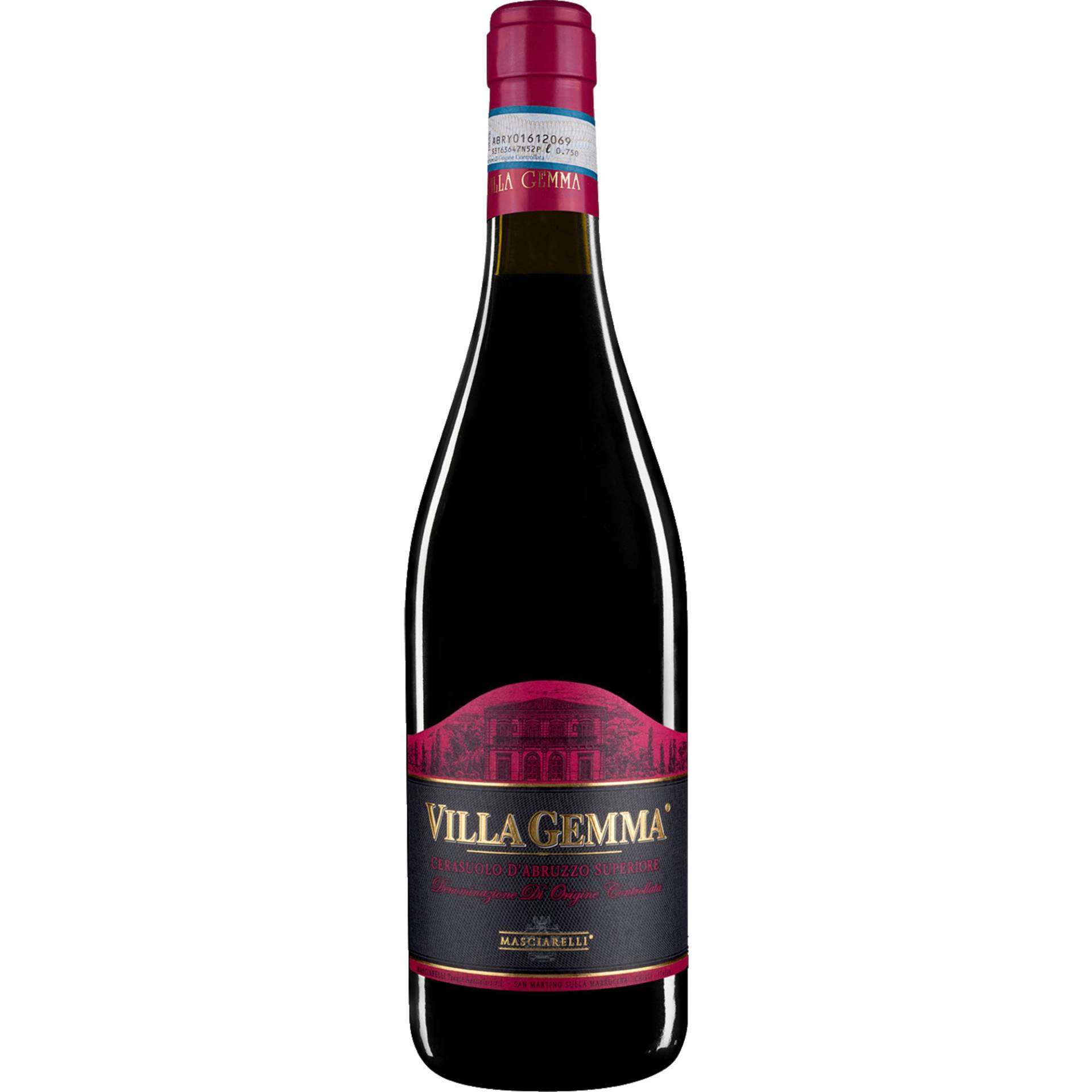 Villa Gemma Cerasuolo d'Abruzzo Superiore, Cerasuolo d'Abruzzo DOC, Abruzzen, 2023, Rotwein Villa Gemma Cerasuolo d'Abruzzo Superiore, Cerasuolo d'Abruzzo DOC, Abruzzen, 2023, Rotwein von MASCIARELLI TENUTE AGRICOLE s.r.l., IT-66010 San Martino sulla Marrucina