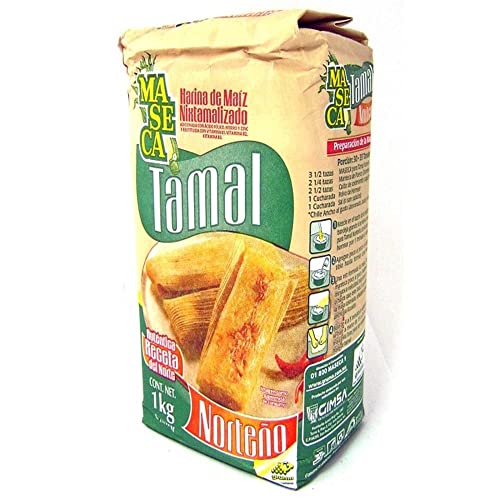 Maismehl für Tamales, Herkunftsland Mexiko, Pack 1 kg - Harina MASECA Tamal 1 kg von MASECA