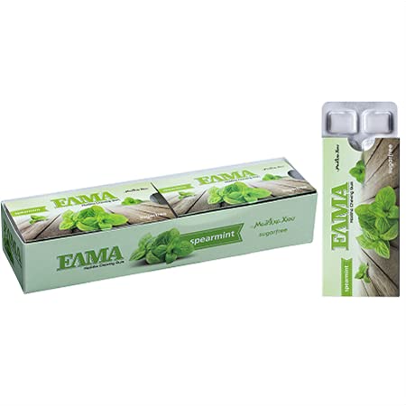 ELMA Mastiha zuckerfreie Kaugummi-Tabletten, Minzgeschmack und Duft von Spearmint Gum, Box mit 10 Stück ELMA Mastiha zuckerfreie Kaugummi-Tabletten, Minzgeschmack und Duft von Spearmint Gum, Box mit 10 Stück von MASTIHASHOP VOYAGE TO THE EAST MEDITERRANEAN