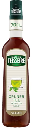 Mathieu Teisseire Grüner Tee Sirup, für Getränke, Erfrischungsgetränke, Cocktails und Desserts, Flasche 70 cl von Mathieu Teisseire