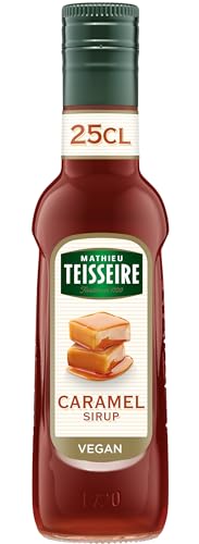 Mathieu Teisseire Karamell Sirup, für Getränke, Erfrischungsgetränke, Cocktails, Kaffee und Desserts, Flasche 25 cl von Mathieu Teisseire