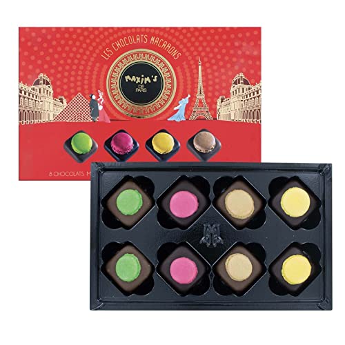 Coffret 12 chocolats macarons Coffret 12 chocolats macarons von MAXIM'S DE PARIS