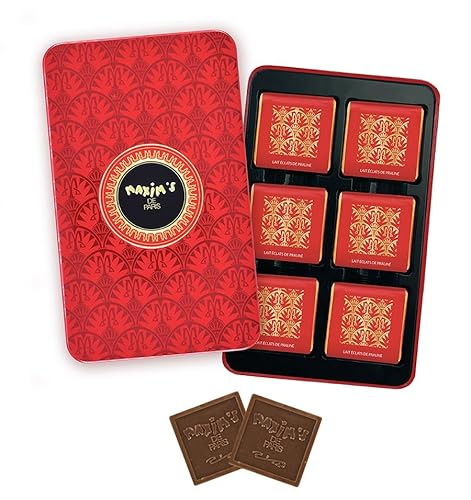 Plumier Rouge 15 Carrés de chocolat au lait praliné Plumier Rouge 15 Carrés de chocolat au lait praliné von MAXIM'S DE PARIS