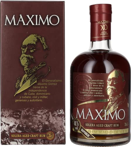 Ron Máximo Maximo XO Extra Premium Solera Aged Craft Rum (1 x 0.7 l) von Ron Máximo