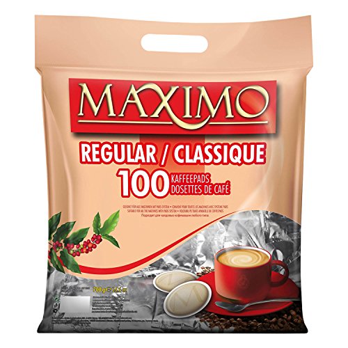 MAXIMO Regular Kaffeepads 2x 100 Pads (1400g) - Klassisch, Vollmundig von maximo