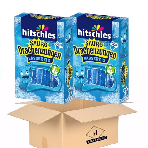 2x Hitschies Saure Drachenzungen Wassereis Blau Set Hitschler 2x400ml (800ml) by MBaccent + MBAccent Sticker von MBAccent