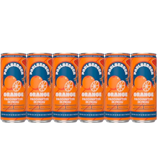 Paulberger Orange Limo Set Crimax Paul Berger 6x Paulberger Orange (6x330ml) (1980ml) inkl. 6x0,25€ Einweg by MBAccent von MBAccent