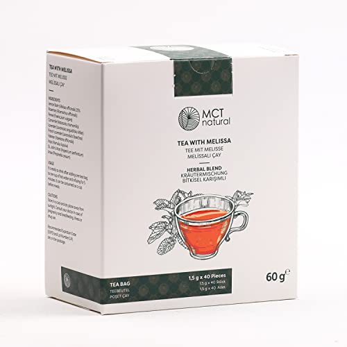 MCT natural | Tee mit Melisse | Vitamin C | Steigerung der Konzentration | lindert Schlafprobleme | Gegen Verdauungsprobleme von MCT natural