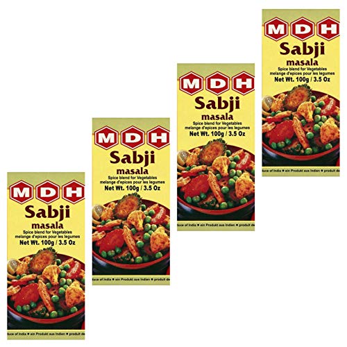 4x MDH Sabji Masala 100g Gewürzmischung für Gemüsegerichte von MDH