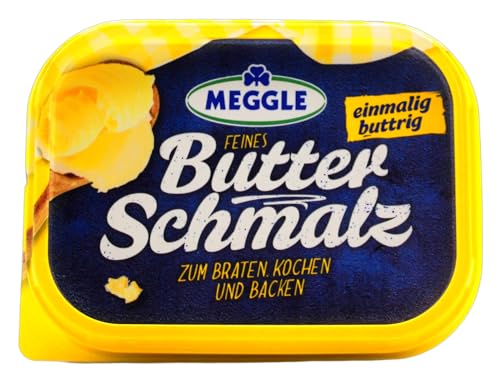 Meggle feines Butter Schmalz, 12er Pack (12 x 200g) von Meggle