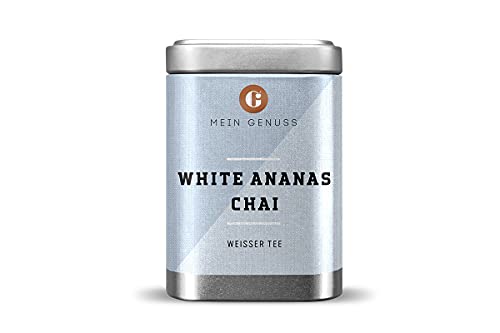 MEIN GENUSS White Ananas Chai - Weißer Tee - Fruchtiger Sommer-Tee - Füllmenge: 30 g von MEIN GENUSS