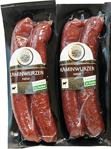 Kaminwurzen Rind 100% | Rindswurst geräuchert | Ausgereifte Mettwurst - Salami zum kalt & heiß essen | Knacker Rindfleisch aus Sachsen 280 GR Kaminwurzen Rind 100% | Rindswurst geräuchert | Ausgereifte Mettwurst - Salami zum kalt & heiß essen | Knacker Rindfleisch aus Sachsen 280 GR von MEISTER'S