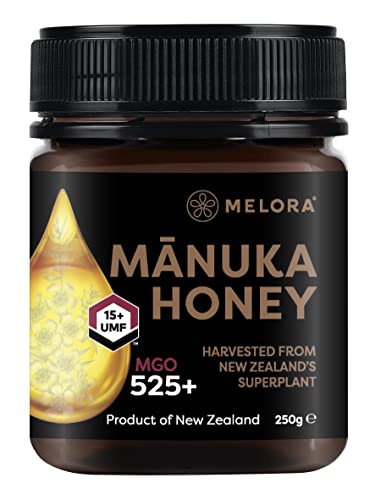 MANUKA GROUP Melora Manuka Honig 525+MGO UMF15+ 250g von MELORA