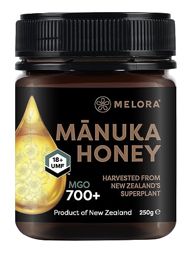 MANUKA GROUP Melora Manuka Honig 700+MGO UMF18+ 250g von MELORA