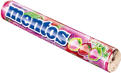 Mentos Erdbeer-Mix, 20er Pack (20 x 38 g) von MENTOS