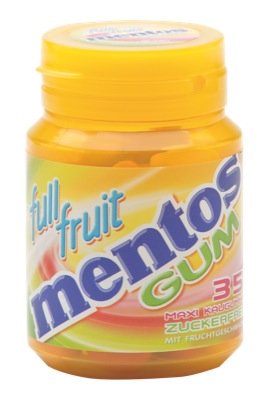 Mentos Gum 70g, Full Fruit 6 x 70 g Mentos Gum 70g, Full Fruit 6 x 70 g von MENTOS