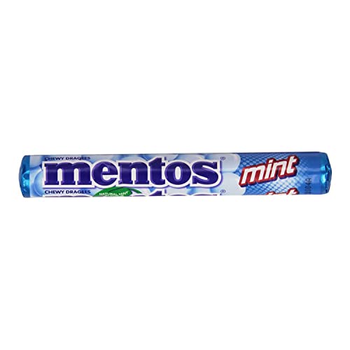 mentos® Bonbon, mint, Displaykarton, 40 x 14 Stück (1.520 g), Sie erhalten 1 Karton á 40 von MENTOS