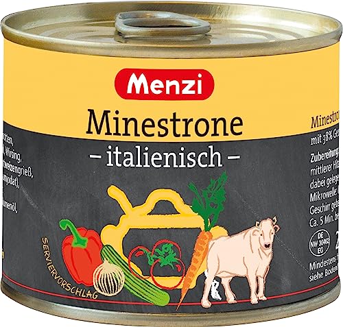 MINESTRONE italienisch von Menzi, Sparpack mit 5x200ml von MENZI