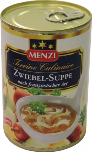 Menzi Zwiebelsuppe Französische Art (400ml Dose) von MENZI