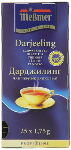 Meßmer ProfiLine Darjeeling 25 x 1.75 g, 3er Pack (3 x 44 g) von MESSMER PROFILINE