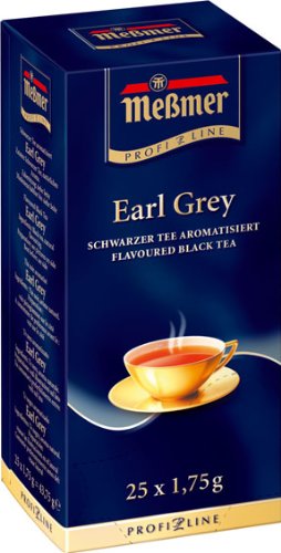 Meßmer ProfiLine Earl Grey 25 x 1.75 g, 3er Pack (3 x 44 g) von MESSMER PROFILINE