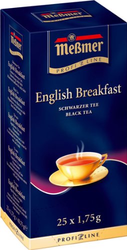 Meßmer ProfiLine English Breakfast 25 x 1.75 g, 3er Pack (3 x 44 g) von MESSMER PROFILINE