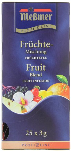 Meßmer ProfiLine Früchte 25 x 3 g, 3er Pack (3 x 75 g) von MESSMER PROFILINE