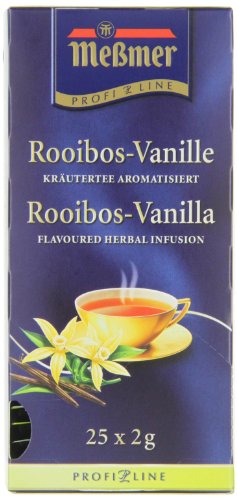 Meßmer ProfiLine Rooibos-Vanille 25 x 2 g, 3er Pack (3 x 50 g) von MESSMER PROFILINE