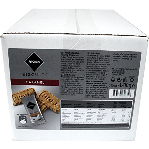 Rioba Kaffee Kekse 'Karamell' 200 St. einzeln verpackt Rioba Kaffee Kekse 'Karamell' 200 St. einzeln verpackt von METRO Cash & Carry Deutschland GmbH