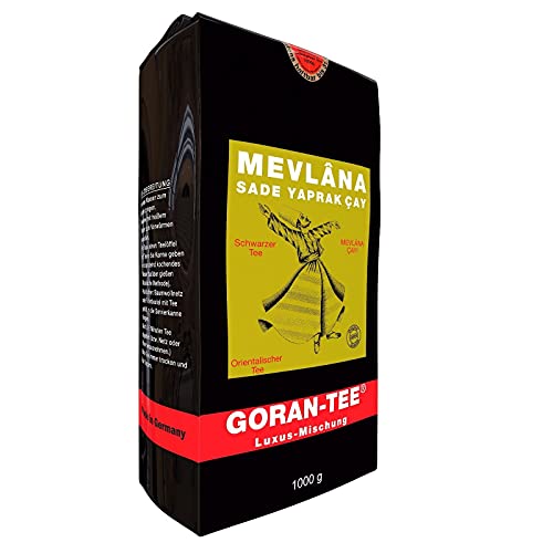 Goran Mevlana Premium Ceylon-Teemischung, 1er Pack (1 x 1 kg) von PERGAMO Natural Flavor