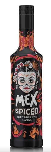 Mex Spiced – Tequila mit Chili – 0,7L – Intensiv & feurig. 0,7l, Alk. 35% Vol. von MEX