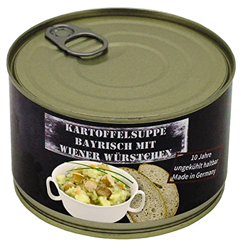 MFH Kartoffelsuppe m.Wiener Würst. Vollkonserve, 400 g, 7% Mwst. MFH Kartoffelsuppe m.Wiener Würst. Vollkonserve, 400 g, 7% Mwst. von MFH