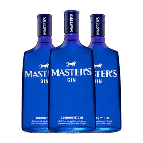 Gin MG Master's Gin 70 cl (Schachtel mit 3 Flaschen von 70 cl) von MG Destilerías SL