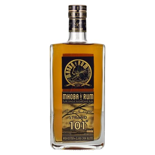 Mhoba Rum STRAND 101° High Ester & Glass Cask Blend 58,00% 0,70 Liter von MHOBA Rum