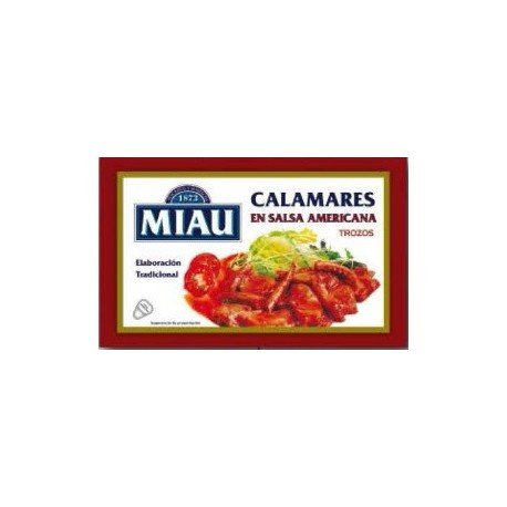 Calamares En Salsa americana Miau 72g von MIAU