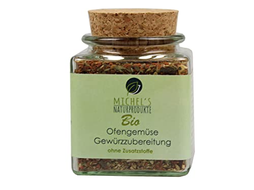 Michel´s Naturprodukte - BIO Ofengemüse Gewürzzubereitung, 100g, Gewürzmischung Ohne Zusatzstoffe Michel´s Naturprodukte - BIO Ofengemüse Gewürzzubereitung, 100g, Gewürzmischung Ohne Zusatzstoffe von MICHEL´S NATURPRODUKTE
