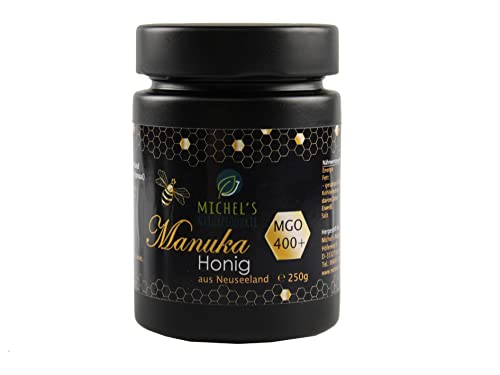 Michel´s Naturprodukte - Manuka Honig MGO 400+, 250g, 100% Pur aus Neuseeland mit zertifiziertem Methylglyoxal Gehalt Michel´s Naturprodukte - Manuka Honig MGO 400+, 250g, 100% Pur aus Neuseeland mit zertifiziertem Methylglyoxal Gehalt von MICHEL´S NATURPRODUKTE
