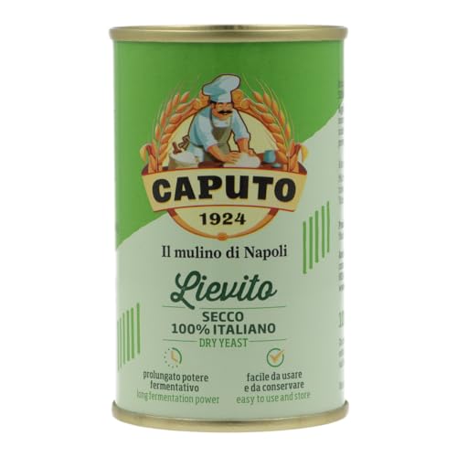 2x100g Antimo Caputo Lievito Secco 100% italienische Trockenhefe für Pizza und andere Backwaren. Inklusive einer Teigkarte von Migase von MIGASE