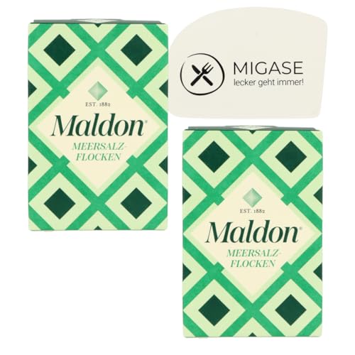 2x125g Fleur de Sel von Maldon (Meersalz) von MIGASE