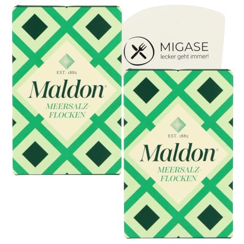 2x250g Fleur de Sel von Maldon (Meersalz) von MIGASE