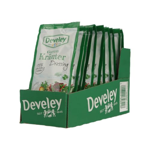 Develey Salatdressing 14x75ml + Gratis Teigkarte von Migase (Gartenkräuter) von MIGASE