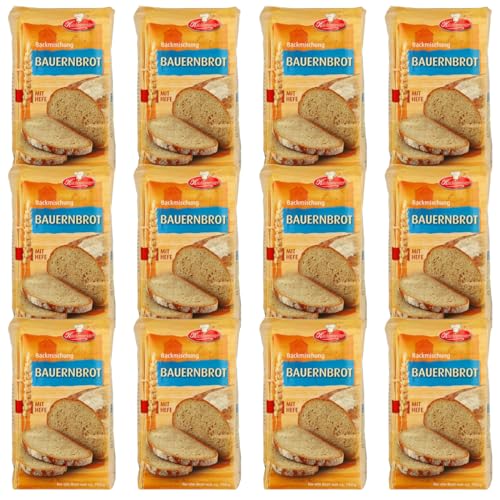 Küchenmeister Backmischung für Bauernbrot 12x500g von MIGASE