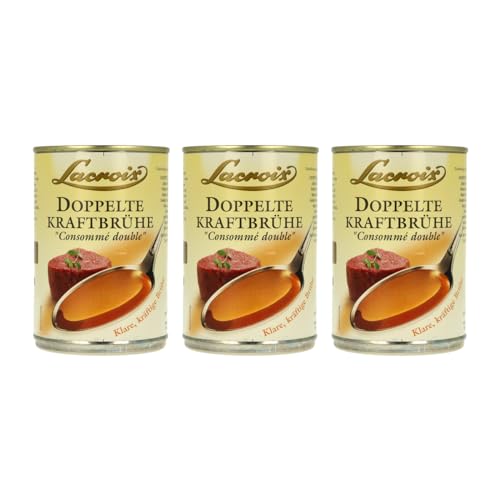 Lacroix Doppelte Kraftbrühe 3x400ml Lacroix Doppelte Kraftbrühe 3x400ml von MIGASE