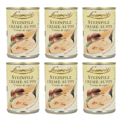 Lacroix Steinpilz-Creme-Suppe 6x400ml Lacroix Steinpilz-Creme-Suppe 6x400ml von MIGASE