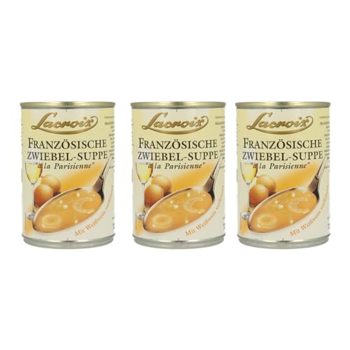 Lacroix Suppe Französische Zwiebelsuppe 3x400ml Lacroix Suppe Französische Zwiebelsuppe 3x400ml von MIGASE