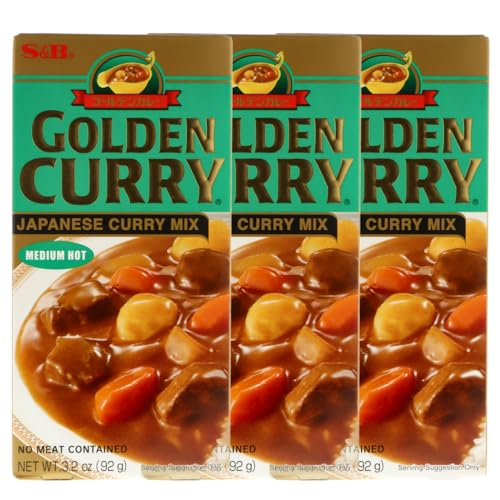 S&B Golden Curry Medium 3x92g von MIGASE