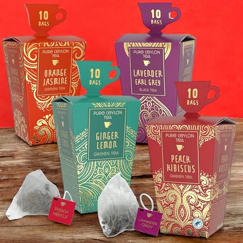 MIJOMA Teegeschenk in Geschenkbox – Kollektion feinster Schwarztees & Grüntees (40x2g) | Edle Tee-Geschenkpackung mit 4 erlesenen Sorten | Perfekt für Teeliebhaber MIJOMA Teegeschenk in Geschenkbox – Kollektion feinster Schwarztees & Grüntees (40x2g) | Edle Tee-Geschenkpackung mit 4 erlesenen Sorten | Perfekt für Teeliebhaber von MIJOMA
